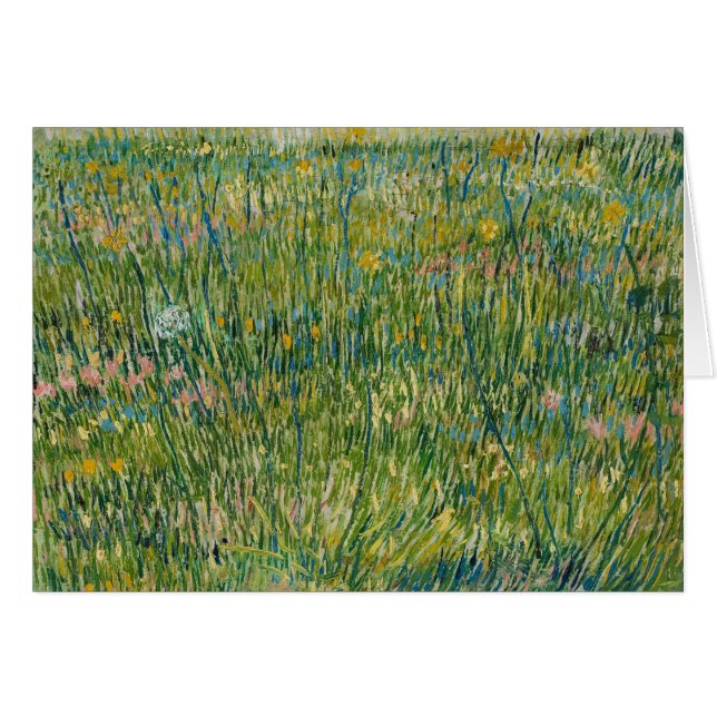 Vincent van Gogh - Flecken des Grases (Vorderseite (Horizontal))