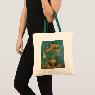 Vincent van Gogh - Fritillarien in einer Kupfervas Tragetasche
