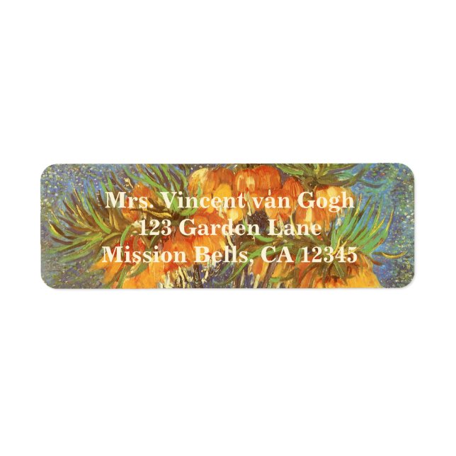 Vincent van Gogh - Fritillaries in einer Kupfervas (Vorne)