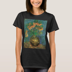 Vincent van Gogh - Fritillaries in einer Kupfervas T-Shirt