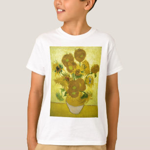 Vincent van Gogh fünfzehn Sonnenblumen in einem T-Shirt