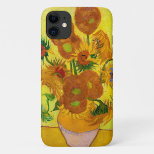 Vincent Van Gogh Fünfzehn Sonnenblumen in einer V Case-Mate iPhone Hülle
