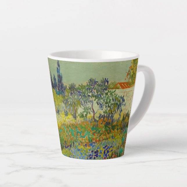 Vincent Van Gogh Garden at Arles Milchtasse (Rechte Ecke)