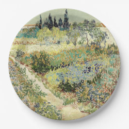 Vincent Van Gogh Garden at Arles Pappteller