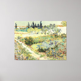 Vincent Van Gogh Garden in Arles 1888 Leinwanddruck