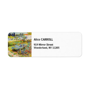 Vincent van Gogh - Garten bei Arles