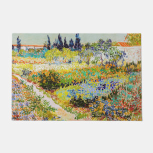 Vincent van Gogh - Garten bei Arles Fußmatte