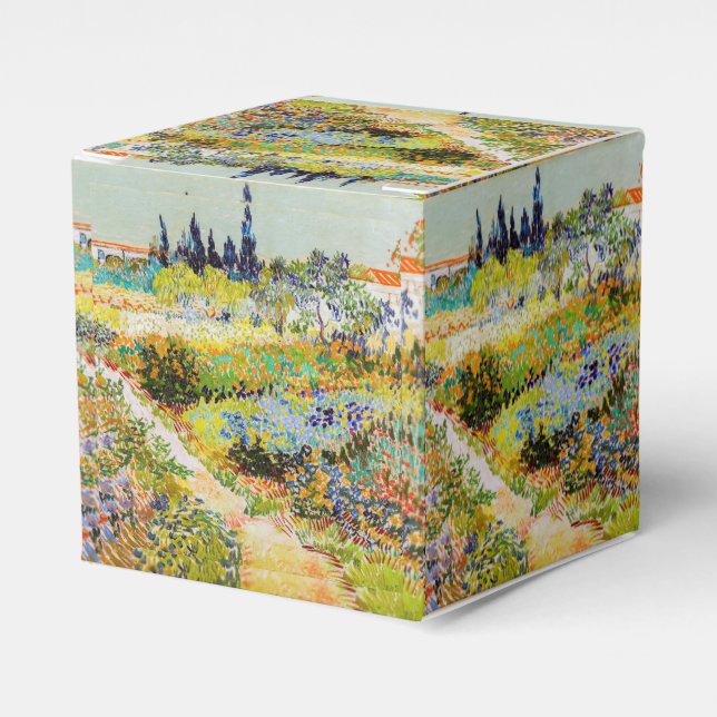 Vincent van Gogh - Garten bei Arles Geschenkschachtel (Vorderseite)