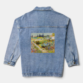 Vincent van Gogh - Garten bei Arles Jeansjacke
