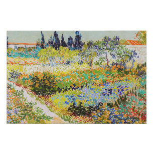 Vincent van Gogh - Garten bei Arles Künstlicher Leinwanddruck