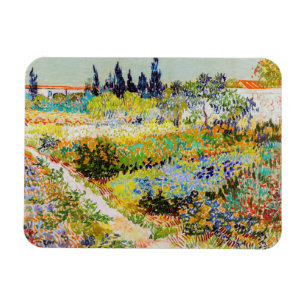 Vincent van Gogh - Garten bei Arles Magnet