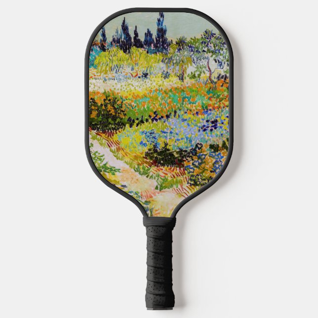 Vincent van Gogh - Garten bei Arles Pickleball Schläger (Vorderseite)