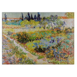 Vincent van Gogh - Garten bei Arles Schneidebrett