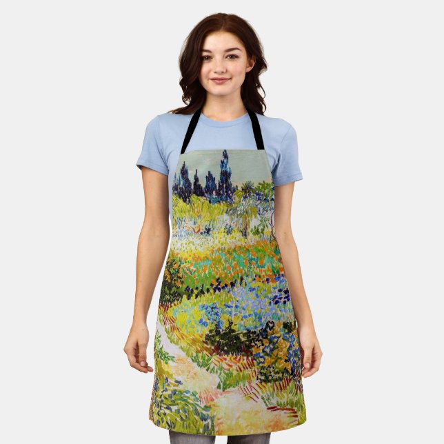 Vincent van Gogh - Garten bei Arles Schürze (Getragen)