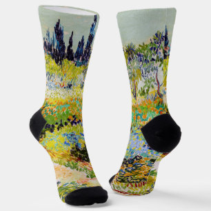 Vincent van Gogh - Garten bei Arles Socken