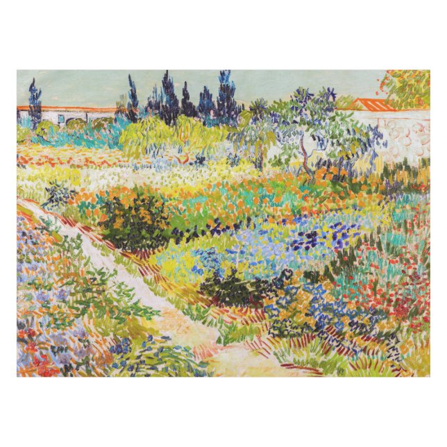 Vincent van Gogh - Garten bei Arles Tischdecke (Vorderseite (Horizontal))