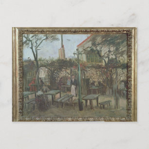 Vincent van Gogh   Garten im Montmartre Postkarte