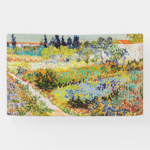Vincent van Gogh - Garten in Arles Banner