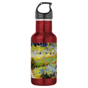 Vincent van Gogh - Garten in Arles Edelstahlflasche