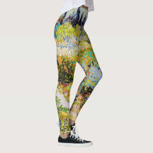 Vincent van Gogh - Garten in Arles Leggings