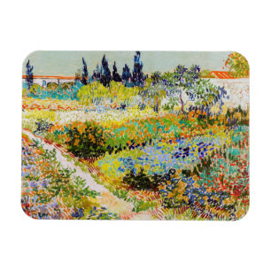 Vincent van Gogh - Garten in Arles Magnet