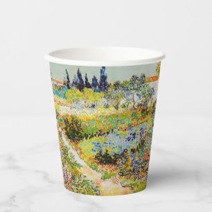 Vincent van Gogh - Garten in Arles Pappbecher