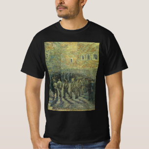 Vincent van Gogh - Gefangene beim Exerzieren T-Shirt