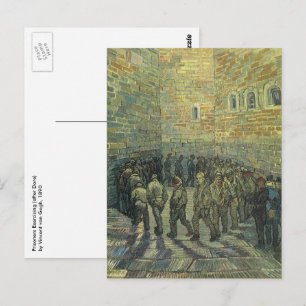 Vincent van Gogh - Gefangene beim Rundgang Postkarte