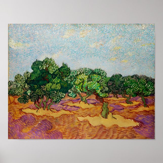 Vincent Van Gogh-Gemälde Poster (Vorne)