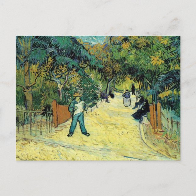 Vincent Van Gogh Gemälde Postkarte (Vorderseite)