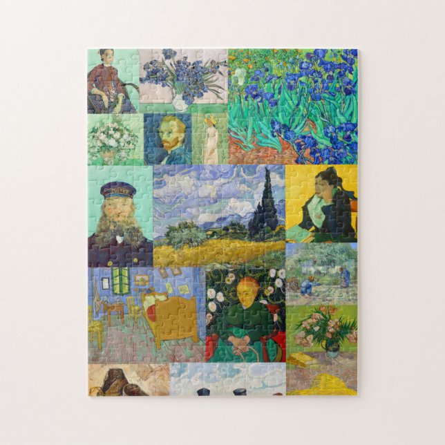Vincent van Gogh Gemälde Puzzle (Vertikal)