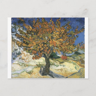 Vincent Van Gogh Gemälde: Van Gogh Mulberry Tree Postkarte