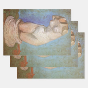 Vincent van Gogh - Gipsstatuette Weiblicher Torso Geschenkpapier Set