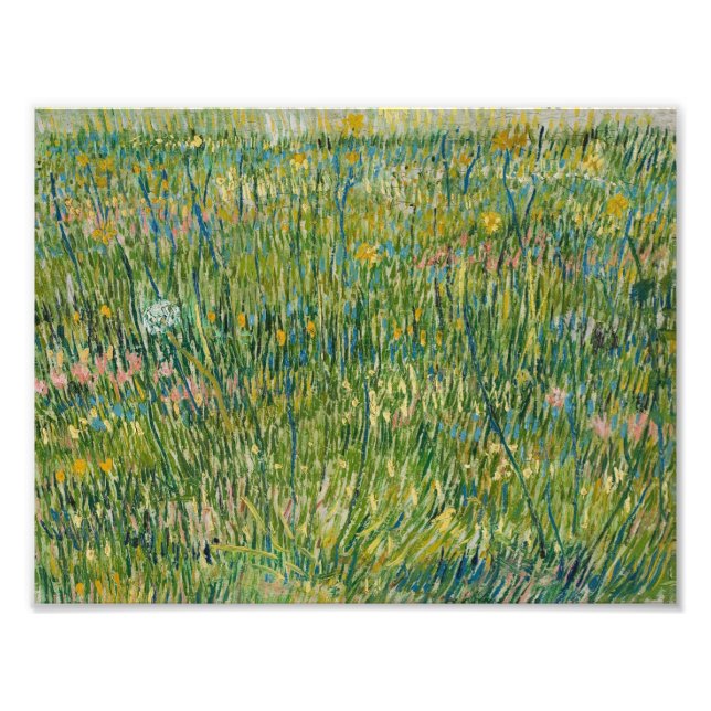 Vincent van Gogh - Graspflaster Fotodruck (Vorne)