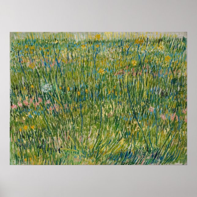 Vincent van Gogh - Graspflaster Poster (Vorne)