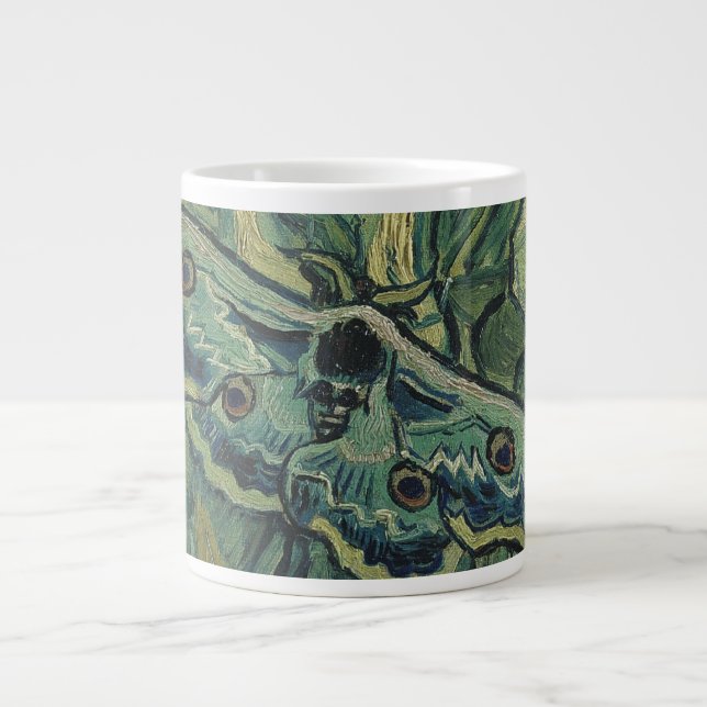 Vincent van Gogh - Great Peacock Moth Jumbo-Tasse (Vorderseite)