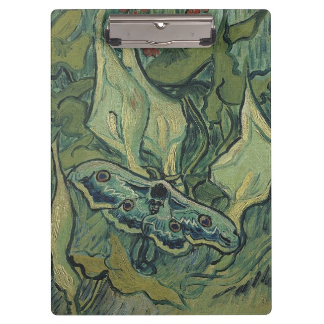 Vincent van Gogh - Great Peacock Moth Klemmbrett (Vorderseite)