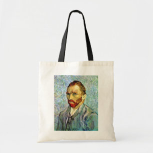 Vincent Van Gogh - Green Self-Portrait Fine Art Tragetasche