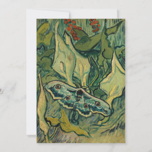 Vincent van Gogh - Großer Pfauenspinner Einladung