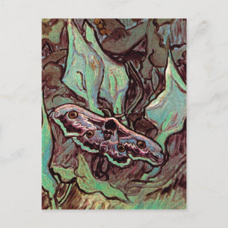 Vincent Van Gogh - Großer Pfauenspinner - Kunst Postkarte