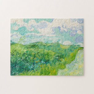 Vincent van Gogh - Grüne Weizenfelder, Auvers Puzzle