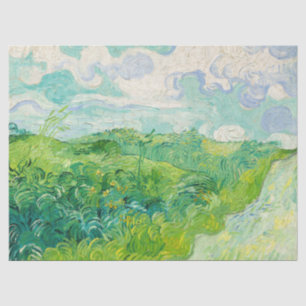 Vincent van Gogh - Grüne Weizenfelder, Auvers Seidenpapier