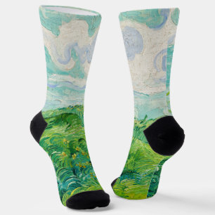 Vincent van Gogh - Grüne Weizenfelder, Auvers Socken