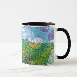 Vincent Van Gogh - Grüne Weizenfelder in Auvers Tasse