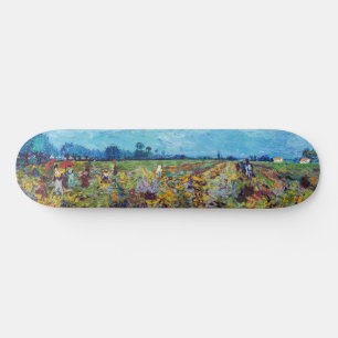 Vincent van Gogh - Grüner Weinberg Skateboard