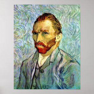 Vincent Van Gogh - Grünes Selbstporträt Fine Art Poster