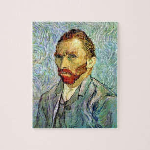 Vincent Van Gogh - Grünes Selbstporträt Fine Art Puzzle