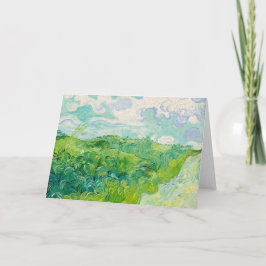 Vincent van Gogh - Grünes Weizenfeld, Auvers Karte