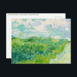 Vincent van Gogh - Grünes Weizenfeld, Auvers Postkarte<br><div class="desc">Grünes Weizenfeld,  Auvers - Vincent van Gogh,  Oil on Leinwand,  1890,  Auvers</div>