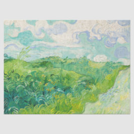 Vincent van Gogh - Grünes Weizenfeld, Auvers Seidenpapier